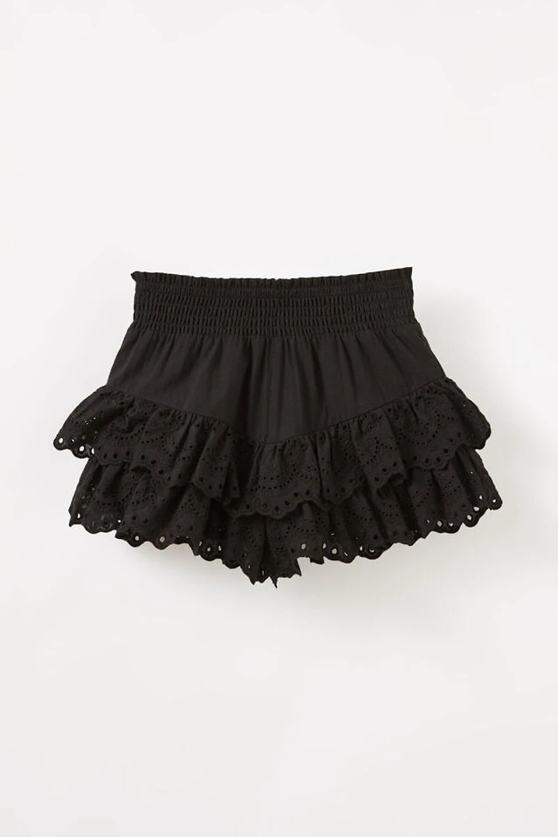 Belle Woven Frill Short
