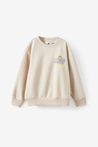 NBA La Lakers Oversize Crew