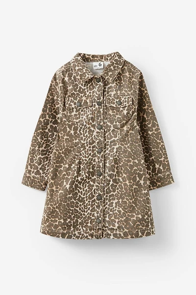 Sasha Long Sleeve Denim Shirt Dress