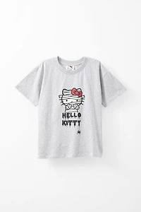 Hello Kitty Shoulder Short Sleeve Tee