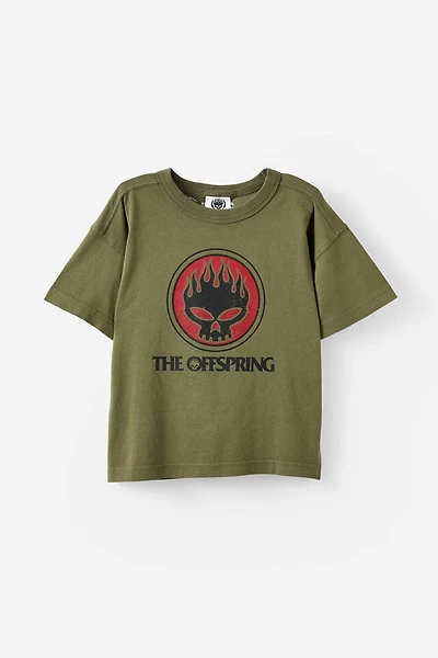 The Offspring Music Drop Shoulder Short Sleeve Tee