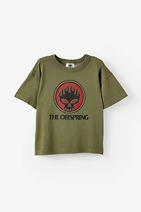 The Offspring Music Drop Shoulder Short Sleeve Tee