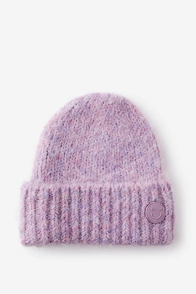 Kids Hairy Knit Beanie