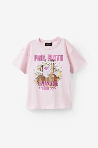 Pink Floyd Drop Shoulder Short Sleeve Tee