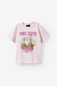 Pink Floyd Drop Shoulder Short Sleeve Tee