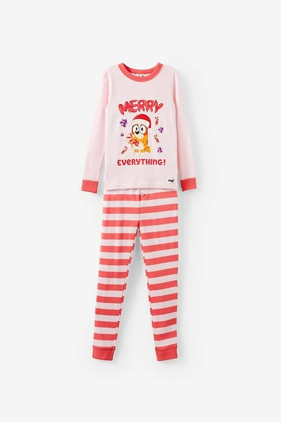 Bluey Bingo Christmas Long Sleeve Pyjama Set