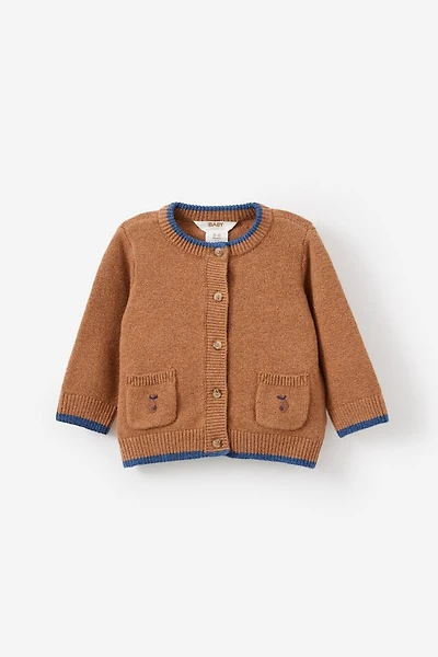 Baby Organic Blend Knit Cardigan