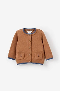 Baby Organic Blend Knit Cardigan