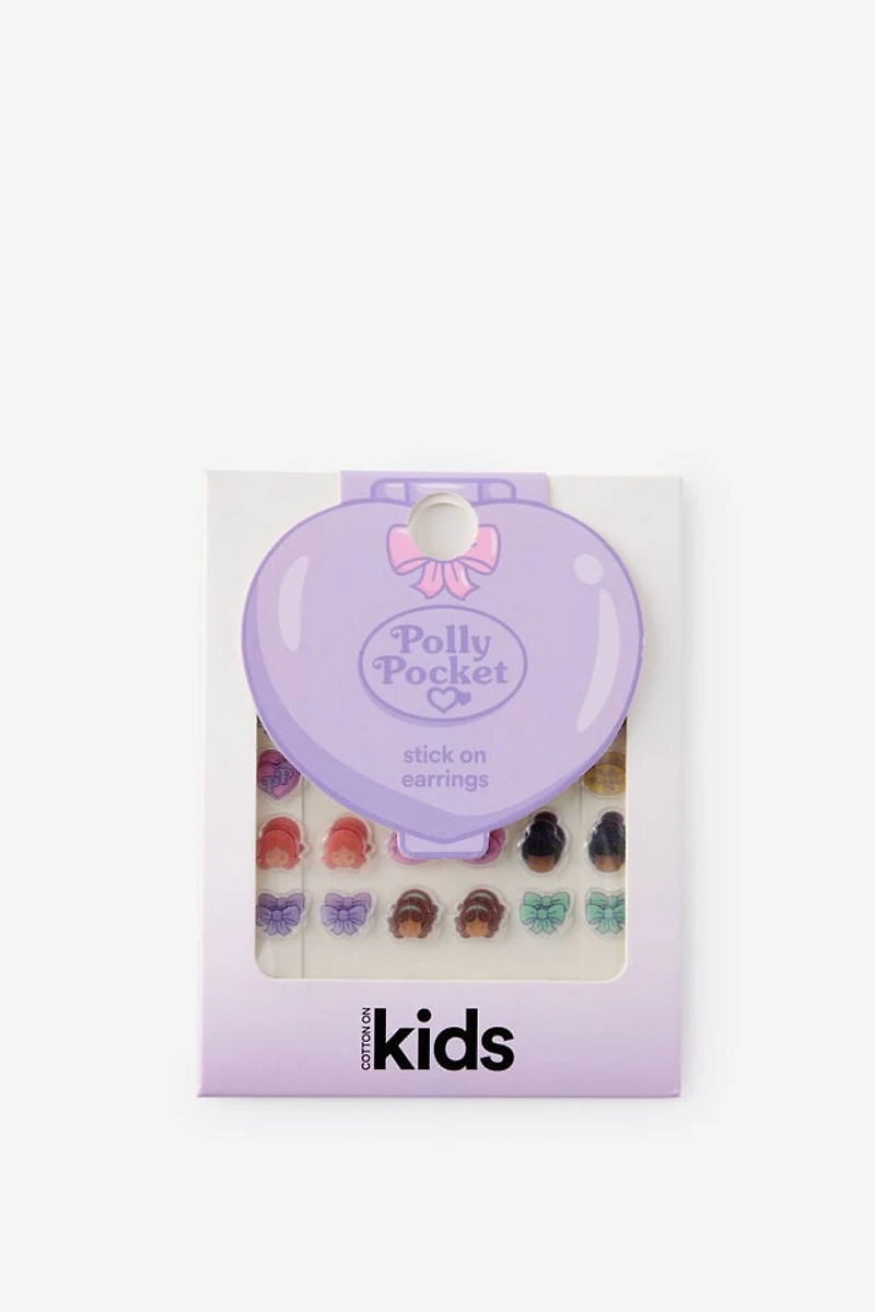 Polly Pocket Stick On Earrings
