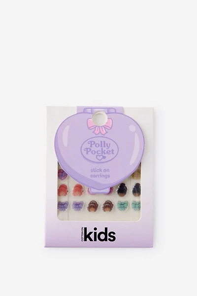 Polly Pocket Stick On Earrings