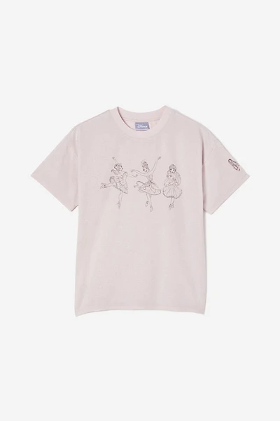 Disney Princess Drop Shoulder Short Sleeve Tee