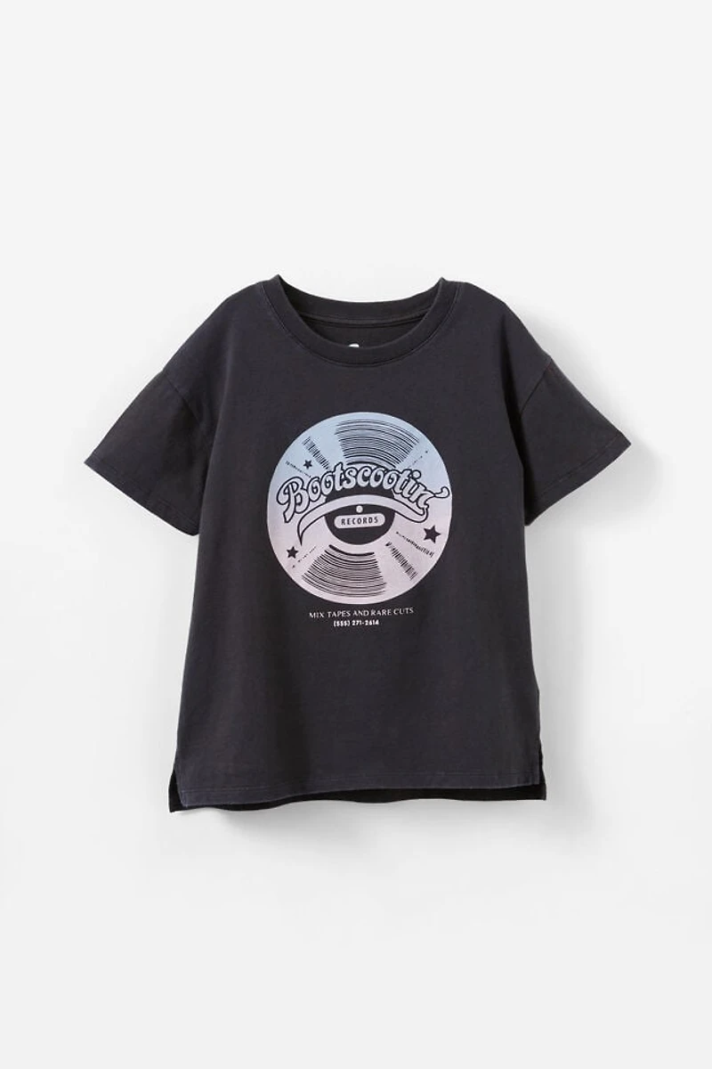 Poppy Short Sleeve Graphic Print Tee