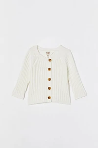 Organic Knit Cardigan