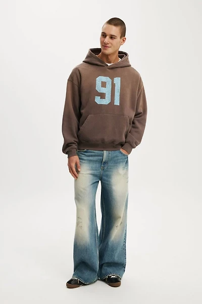 Box Fit Graphic Hoodie