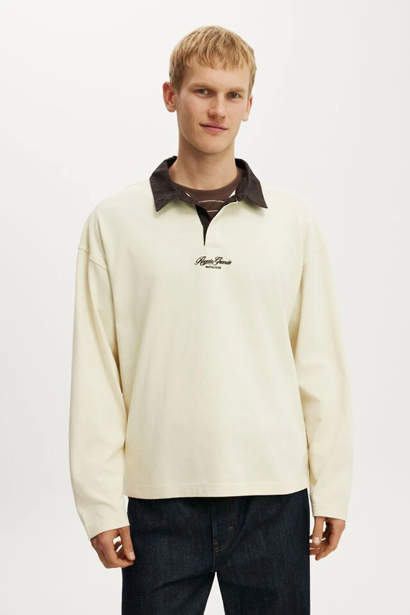 Box Fit Rugby Polo