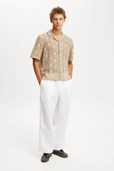 Super Baggy Linen Pant