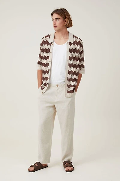 Linen Pleat Pant