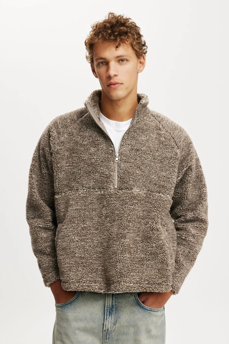 Teddy 1/2 Zip Fleece
