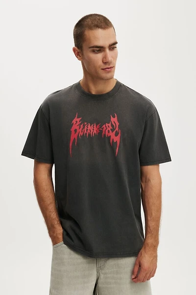 Blink 182 Cropped Fit Music T-Shirt