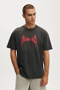 Blink 182 Cropped Fit Music T-Shirt