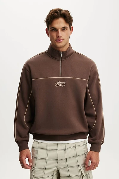 1/4 Zip Graphic Fleece