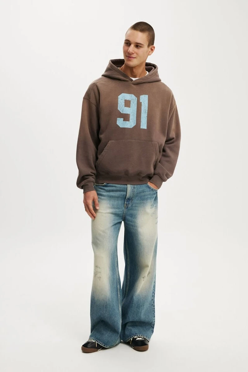 Box Fit Graphic Hoodie