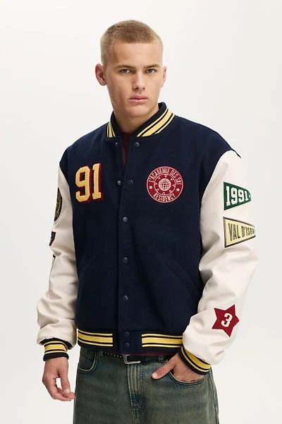 Varsity Bomber Jacket