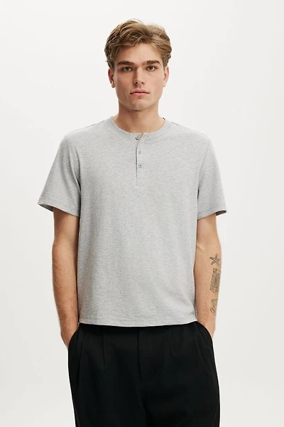 Fitted Henley T-Shirt