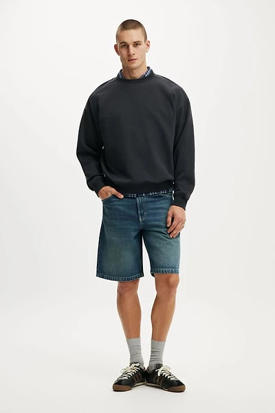 Box Fit Crew Sweater