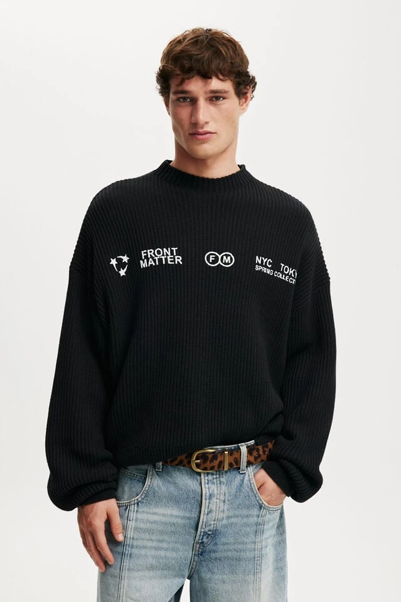 Relaxed Crew Knit