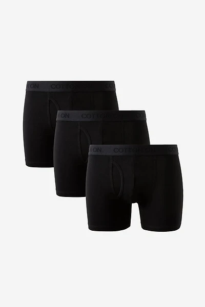 3 Pack Mens Organic Cotton Boxer Brief
