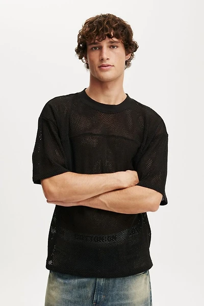 Cropped Fit Knitted Jersey