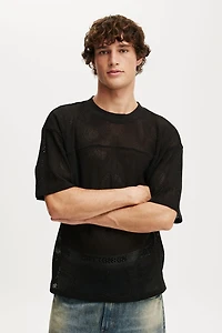 Cropped Fit Knitted Jersey
