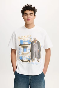 Biggie Smalls Box Fit T-Shirt