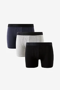 3 Pack Mens Organic Cotton Boxer Brief