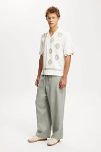 Super Baggy Linen Pant