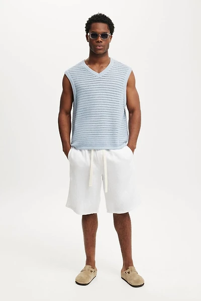 Baggy Linen Short