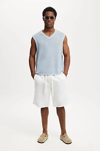 Baggy Linen Short