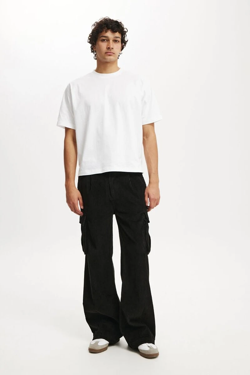 Baggy Pleat Cargo Pant