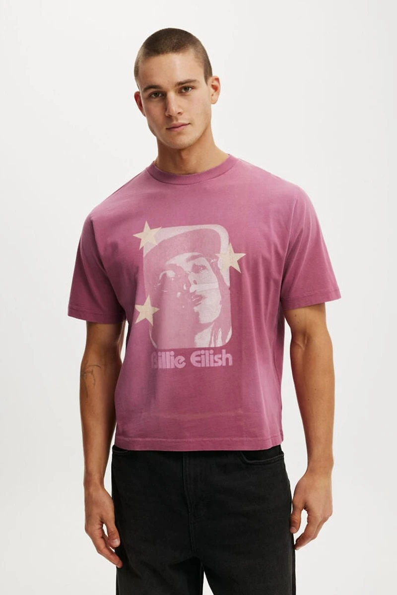 Billie Eilish Cropped Fit Music T-Shirt