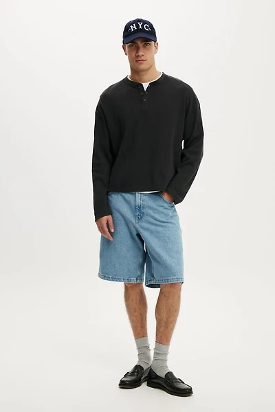 Baggy Denim Short