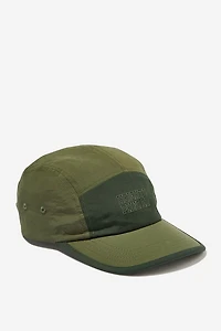 Nylon 5 Panel Hat