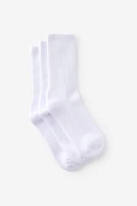 3 Pack Essential Crew Socks