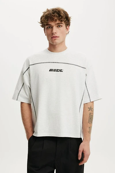 Cropped Fit Graphic T-Shirt