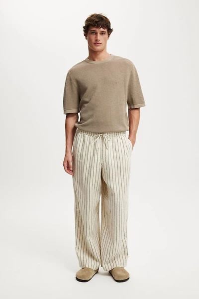 Super Baggy Linen Pant