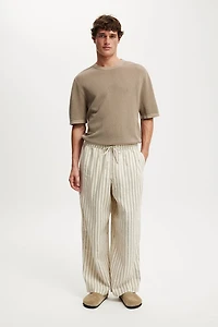 Super Baggy Linen Pant