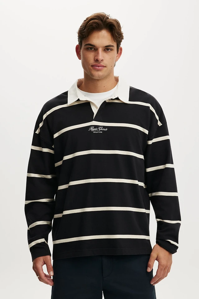 Box Fit Rugby Polo