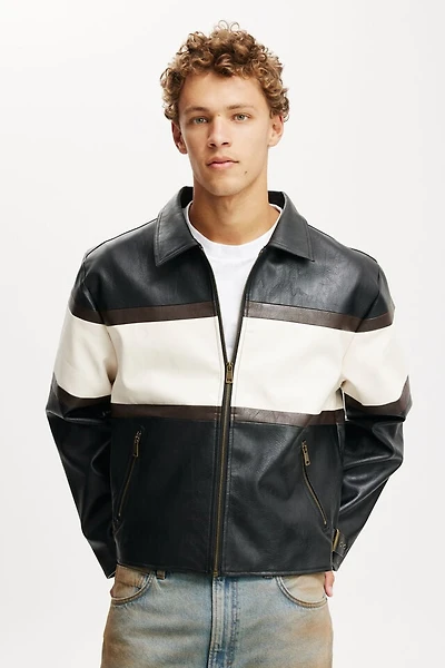 Joey Faux Leather Jacket