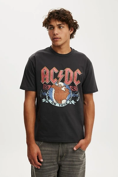 ACDC Loose Fit Music T-Shirt