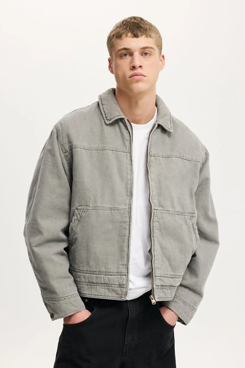 Cropped Worker Jacket